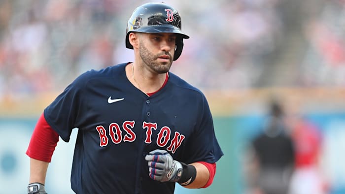 Boston Red Sox designated hitter J.D. Martinez
